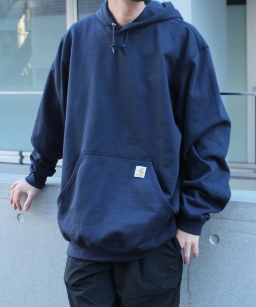 INNOCENT(イノセント)の「『carhartt』カーハート プルオーバーパーカー ブランドロゴ ビッグシルエットパーカー K121(パーカー・メンズ・グレー/ブラック・M/L/S/XL/XXL)」の10枚目の写真