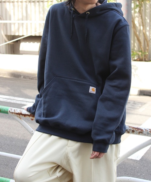 INNOCENT(イノセント)の「『carhartt』カーハート プルオーバーパーカー ブランドロゴ ビッグシルエットパーカー K121(パーカー・メンズ・グレー/ブラック・M/L/S/XL/XXL)」の12枚目の写真