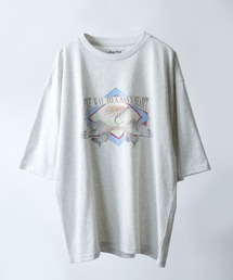 【Soupy Soupy】old design vintage like printed T-shirts/オールドデザイン ヴィンテージライク プリントTシャツ
