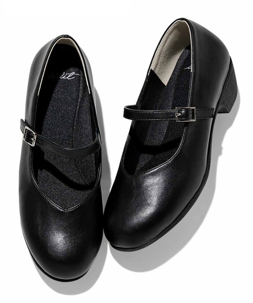 IEDIT(イディット)の「IEDIT こだわりの履き心地で走り出したくなるストラップパンプス〈ブラック〉(パンプス・レディース・ブラック・6/5)」の6枚目の写真