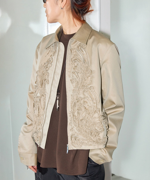 TAAKK ターク SS25 SHORT BLOUSON / BLK - NUBIAN