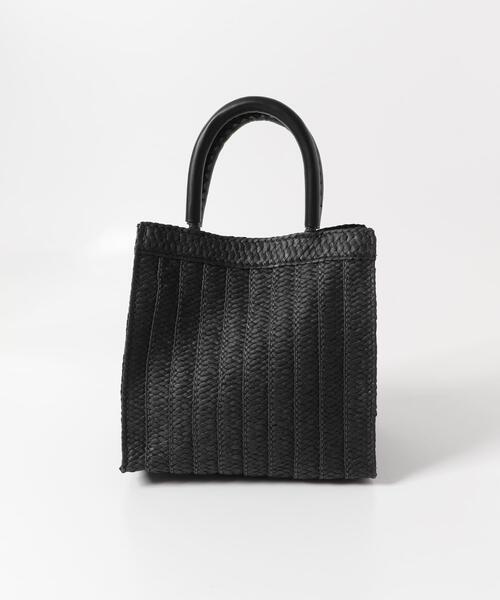 URBAN RESEARCH DOORS（アーバンリサーチドアーズ）の「ソフトハンドルカゴバッグ（ハンドバッグ・レディース・グレー系その他/ブラック・ONE）」の8枚目の写真