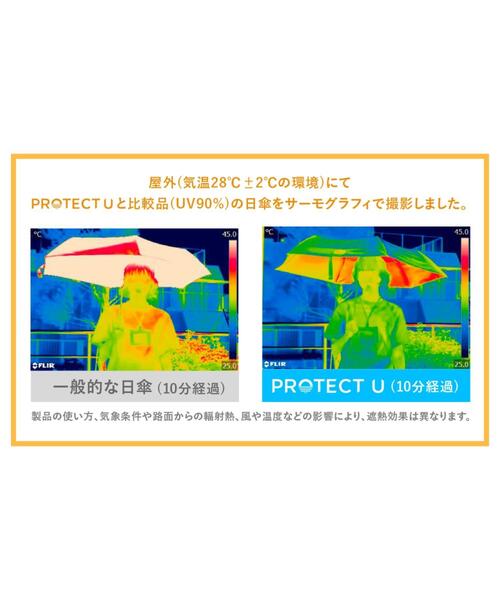 WEGO(ウィゴー)の「WEGO/PROTECT U(折りたたみ傘・レディース・ブラック/パープル/ベージュ/オフホワイト/グレー・FREE)」の19枚目の写真