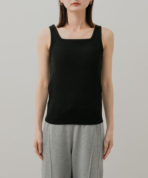 SENSE OF PLACE by URBAN RESEARCH(センスオブプレイスバイアーバンリサーチ)の「2WAYタンクトップ(タンクトップ・レディース・ライトベージュ/オフホワイト/ブラック・ONE)」の20枚目の写真
