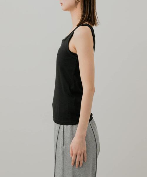 SENSE OF PLACE by URBAN RESEARCH(センスオブプレイスバイアーバンリサーチ)の「2WAYタンクトップ(タンクトップ・レディース・ライトベージュ/オフホワイト/ブラック・ONE)」の21枚目の写真
