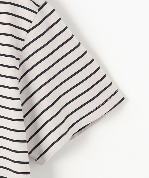 J.PRESS(ジェイプレス)の「【洗える】パネルボーダー Tシャツ(Tシャツ/カットソー・レディース・ネイビー系1/ダークブラウン系1/ブラック系2・MEDIUM/LARGE)」の15枚目の写真
