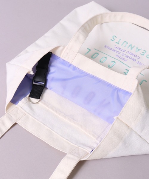 PEANUTS（ピーナッツ）の「(ACT)【PEANUTS】刺繍 トートバッグ（トートバッグ・レディース・アイボリー系1/アイボリー系2/アイボリー系3・ONE SIZE）」の18枚目の写真