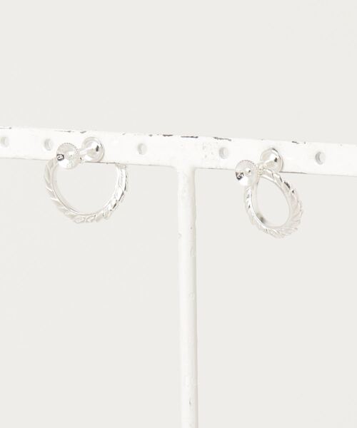 agete（アガット）の「シルバーイヤリング（イヤリング・レディース・シルバー・フリー）」の4枚目の写真