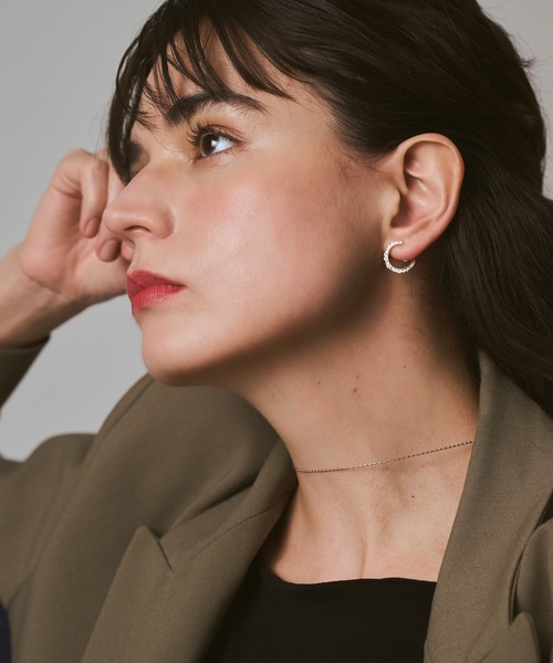 agete（アガット）の「シルバーイヤリング（イヤリング・レディース・シルバー・フリー）」の3枚目の写真