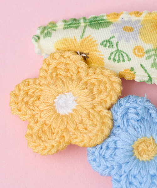 BIRTHDAY BAR(バースデイバー)の「KIDS HAIR PIN Bloom Clip キッズへアピン(ヘアピン・レディース・レッド/イエロー・0)」の10枚目の写真