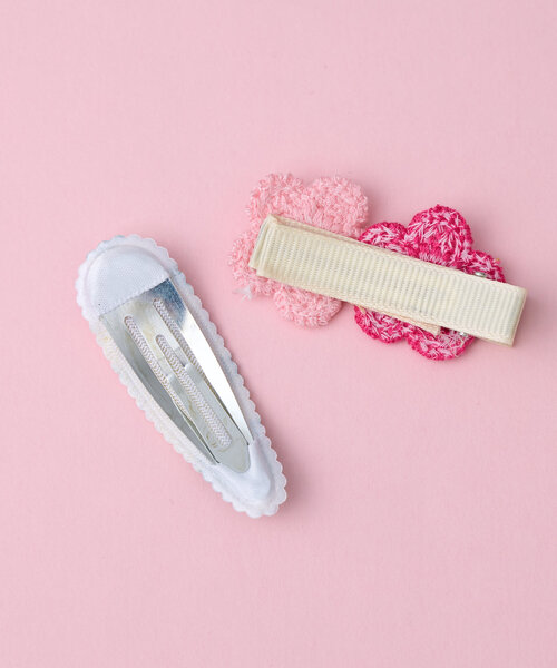 BIRTHDAY BAR(バースデイバー)の「KIDS HAIR PIN Bloom Clip キッズへアピン(ヘアピン・レディース・レッド/イエロー・0)」の6枚目の写真