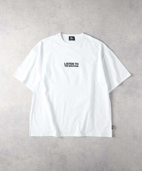 CAMP7(キャンプセブン)の「CAMP7(キャンプ7)【メンズ】フロントロゴ刺繍Tシャツ(Tシャツ/カットソー・メンズ・ブラック/ホワイト・L/XL/M)」の17枚目の写真