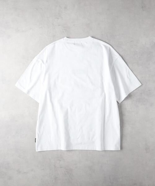 CAMP7(キャンプセブン)の「CAMP7(キャンプ7)【メンズ】フロントロゴ刺繍Tシャツ(Tシャツ/カットソー・メンズ・ブラック/ホワイト・L/XL/M)」の18枚目の写真