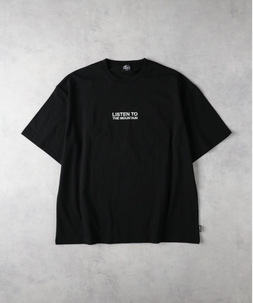 CAMP7(キャンプセブン)の「CAMP7(キャンプ7)【メンズ】フロントロゴ刺繍Tシャツ(Tシャツ/カットソー・メンズ・ブラック/ホワイト・L/XL/M)」の3枚目の写真