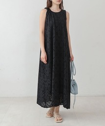 【S・Mサイズ展開】コットン刺繍ワンピース