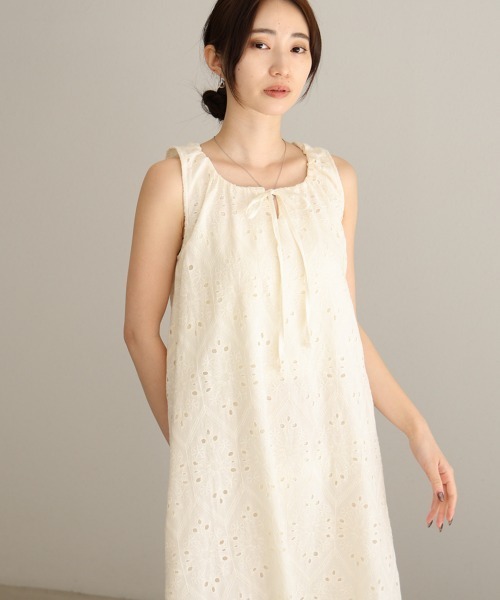 【Sybilla】コットン刺繍ワンピース М 半袖 日本製 Sybilla】コットン刺繍ワンピース М 半袖 日本製 - メルカリ