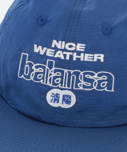 バランサ　ナイロンキャップ　ブルー バランサナイロンキャップbalansa