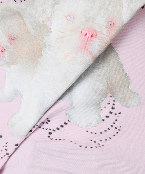 Oriens JOURNAL STANDARD（オリエンス ジャーナルスタンダード）の「【Mika.I×Oriens】プリントタンクトップ（タンクトップ・レディース・ホワイト/ブルー系その他/ピンク・FREE）」の4枚目の写真