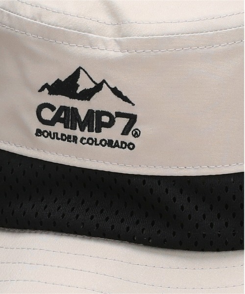 CAMP7（キャンプセブン）の「【CAMP7】サンシェード付きアドベンチャーハット（ハット・キッズ・ベージュ/ブラック・フリー）」の7枚目の写真