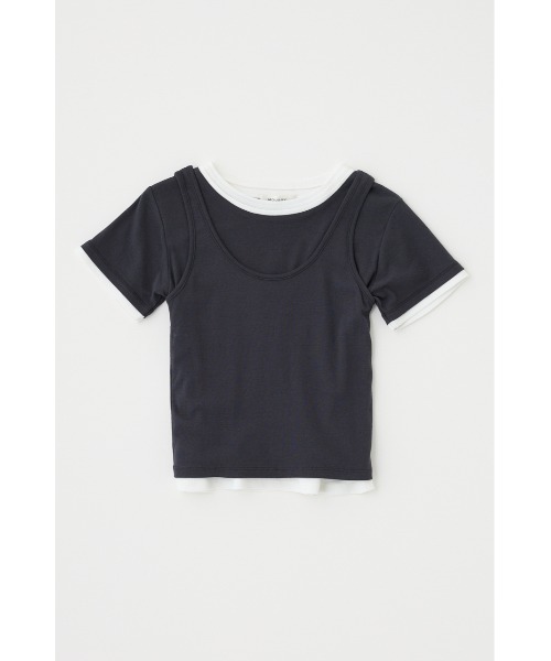 レイヤード　Tシャツ　The Layered　カットソー 楽天市場】フェイクレイヤード（ブランドグラム）（Tシャツ