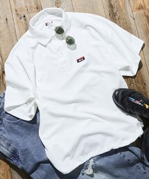 NANGA（ナンガ）の「NANGA/ナンガ 別注 neo-PRO スピンドル ワンポイントロゴポロシャツ/日本製/遮熱/UVカット/吸水速乾/リラックスフィット（Tシャツ/カットソー・メンズ）」