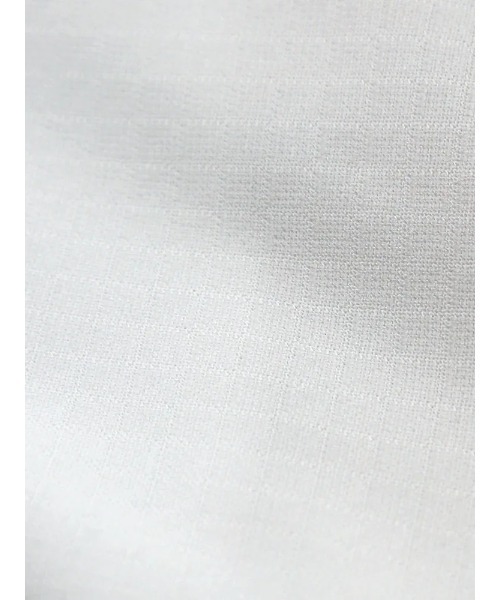 HARUYAMA(ハルヤマ)の「WEB限定【完全ノーアイロン】半袖 アイシャツ ボタンダウン ストレッチ 織柄 i-shirt(ビジネスシャツ・メンズ・ホワイト/サックスブルー・S/M/L/LL/3L)」の4枚目の写真