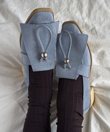 POMUM&ARTS(|[AhA[c)suede flap loafer / XEF[h tbv [t@[([t@[)