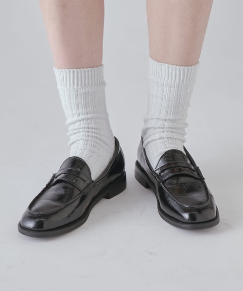 Lui's（ルイス）の「コインローファー（ローファー・レディース・ブラウン/ブラック・23.5/24.5）」の10枚目の写真