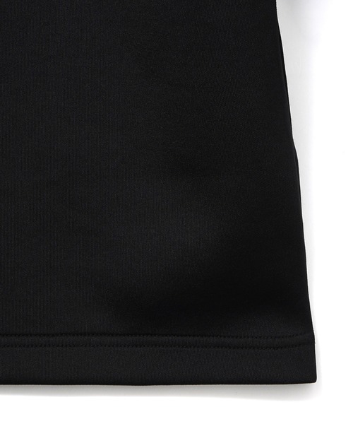 X-girl(エックスガール)の「HALF ZIP JERSEY DRESS(ワンピース・レディース・ブラック/ブラウン・S/M)」の6枚目の写真
