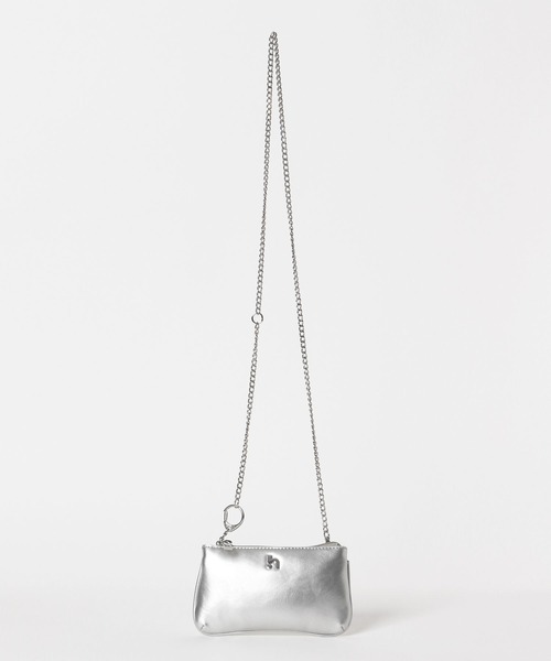 Heather（ヘザー）の「2WAYミニショルダーBAG　499151（ショルダーバッグ・レディース・シルバー/ブラック・ONE SIZE）」の11枚目の写真