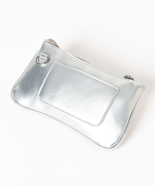 Heather（ヘザー）の「2WAYミニショルダーBAG　499151（ショルダーバッグ・レディース・シルバー/ブラック・ONE SIZE）」の15枚目の写真