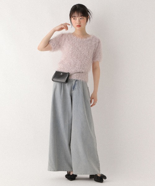 Heather（ヘザー）の「2WAYミニショルダーBAG　499151（ショルダーバッグ・レディース・シルバー/ブラック・ONE SIZE）」の5枚目の写真