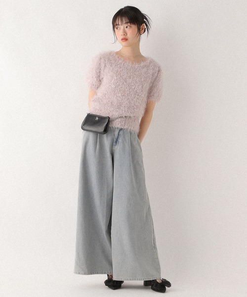 Heather（ヘザー）の「2WAYミニショルダーBAG　499151（ショルダーバッグ・レディース・シルバー/ブラック・ONE SIZE）」の6枚目の写真