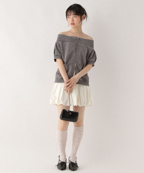 Heather（ヘザー）の「2WAYミニショルダーBAG　499151（ショルダーバッグ・レディース・シルバー/ブラック・ONE SIZE）」の7枚目の写真