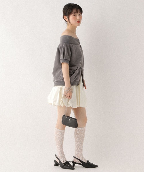 Heather（ヘザー）の「2WAYミニショルダーBAG　499151（ショルダーバッグ・レディース・シルバー/ブラック・ONE SIZE）」の8枚目の写真