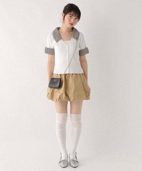 Heather（ヘザー）の「2WAYミニショルダーBAG　499151（ショルダーバッグ・レディース・シルバー/ブラック・ONE SIZE）」の9枚目の写真