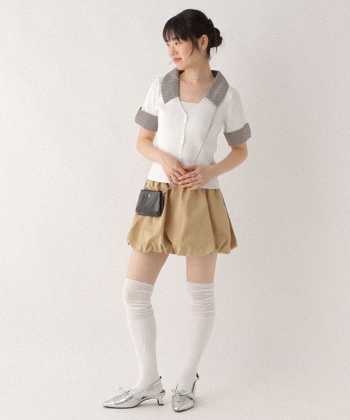 Heather（ヘザー）の「2WAYミニショルダーBAG　499151（ショルダーバッグ・レディース・シルバー/ブラック・ONE SIZE）」の10枚目の写真