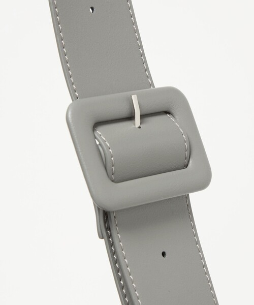 BEAUTY&YOUTH UNITED ARROWS（ビューティーアンドユースユナイテッドアローズ）の「ソフト ワイドベルト ビッグ ショルダーバッグ 2（ショルダーバッグ・レディース・ブラック/グレー/ブラウン・FREE）」の4枚目の写真