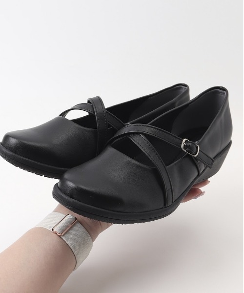 Pansy（パンジー）の「Pansy Office シューズ 4079（パンプス・レディース・ブラック・22cm/22.5cm/23cm/23.5cm/24cm/24.5cm）」の2枚目の写真