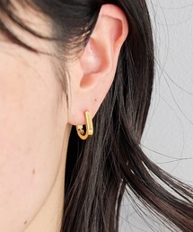 for/c（フォーシー）の「U字型フープピアス【サージカルステンレス】（ピアス（両耳用））」