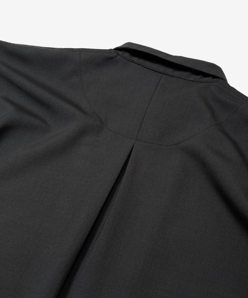 rehacer（レアセル）の「rehacer : Mellow Over Shirt / メローオーバーシャツ（シャツ/ブラウス・メンズ・ネイビー/ブラウン/ブラック・X-LARGE/SMALL/MEDIUM/LARGE）」の4枚目の写真