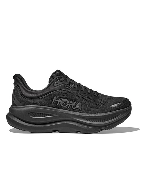 HOKA（ホカ）の「HOKA / BONDI 9（スニーカー・メンズ・ブラック・25.5cm/26.0cm/26.5cm/27.0cm/27.5cm/28.0cm/28.5cm/29.0cm/30.0cm/25.0cm）」の3枚目の写真