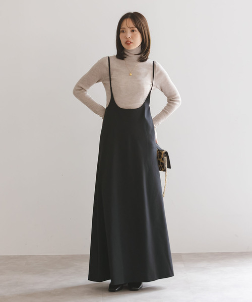 NOBLE / ノーブル キャミストラップフレアスカート キャミストラップフレアスカート（ワンピース）｜NOBLE