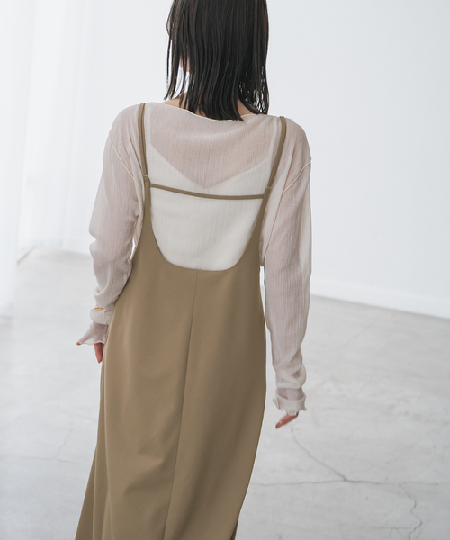 セール】キャミストラップフレアスカート（スカート）｜NOBLE