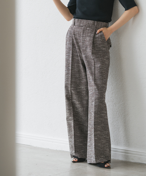 ウエストライド　ツイードスラックスパンツ　size 30 ウエストライド ツイードスラックスパンツ size 30 メンズ