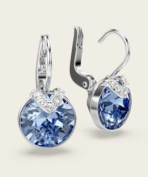 セール】【公式】【スワロフスキー】Bella V ドロップピアス, ラウンド