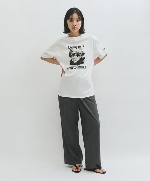 アダムエロペ　Oblada(オブラダ)別注 MAN OF EFFORT TEE ADAM ET ROPE'｜【Oblada(オブラダ)】別注 MAN OF EFFORT TEE