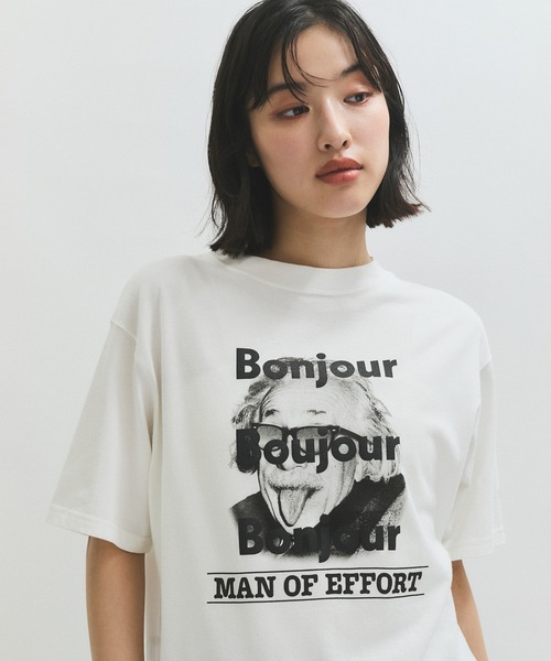 アダムエロペ Oblada(オブラダ)別注 MAN OF EFFORT TEE Oblada(オブラダ)】別注 MAN OF EFFORT TEE(Tシャツ/カットソー