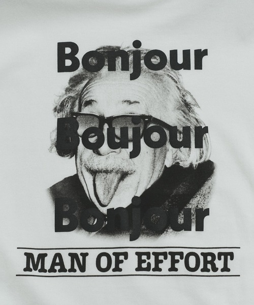 アダムエロペ　Oblada(オブラダ)別注 MAN OF EFFORT TEE ADAM ET ROPE'｜【Oblada(オブラダ)】別注 MAN OF EFFORT TEE