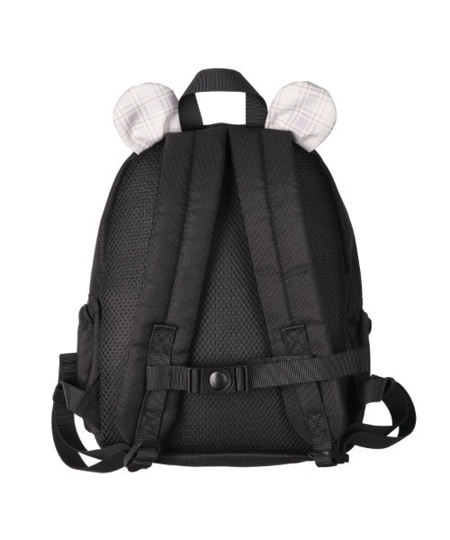 Kids Foret(キッズフォーレ)の「くま耳付き推し活リュック(バックパック/リュック・キッズ・ブラック/ラベンダー・M/L)」の17枚目の写真